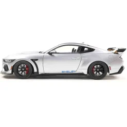 2025 Shelby Mustang Super Snake - Grey 1:18 Scale Diecast Model Car by Solido