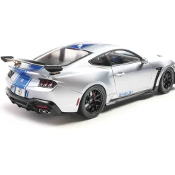 2025 Shelby Mustang Super Snake - Grey 1:18 Scale Diecast Model Car by Solido
