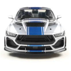 2025 Shelby Mustang Super Snake - Grey 1:18 Scale Diecast Model Car by Solido