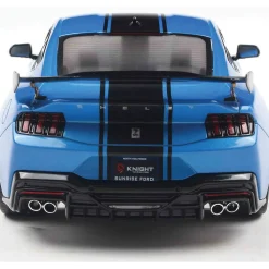 2025 Shelby Mustang Super Snake - Grabber Blue 1:18 Scale Diecast Model Car by Solido