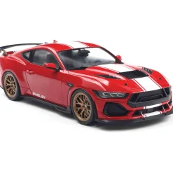2025 Shelby Mustang Super Snake - Race Red 1:18 Scale Diecast Model Car by Solido