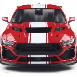 2025 Shelby Mustang Super Snake - Race Red 1:18 Scale Diecast Model Car by Solido