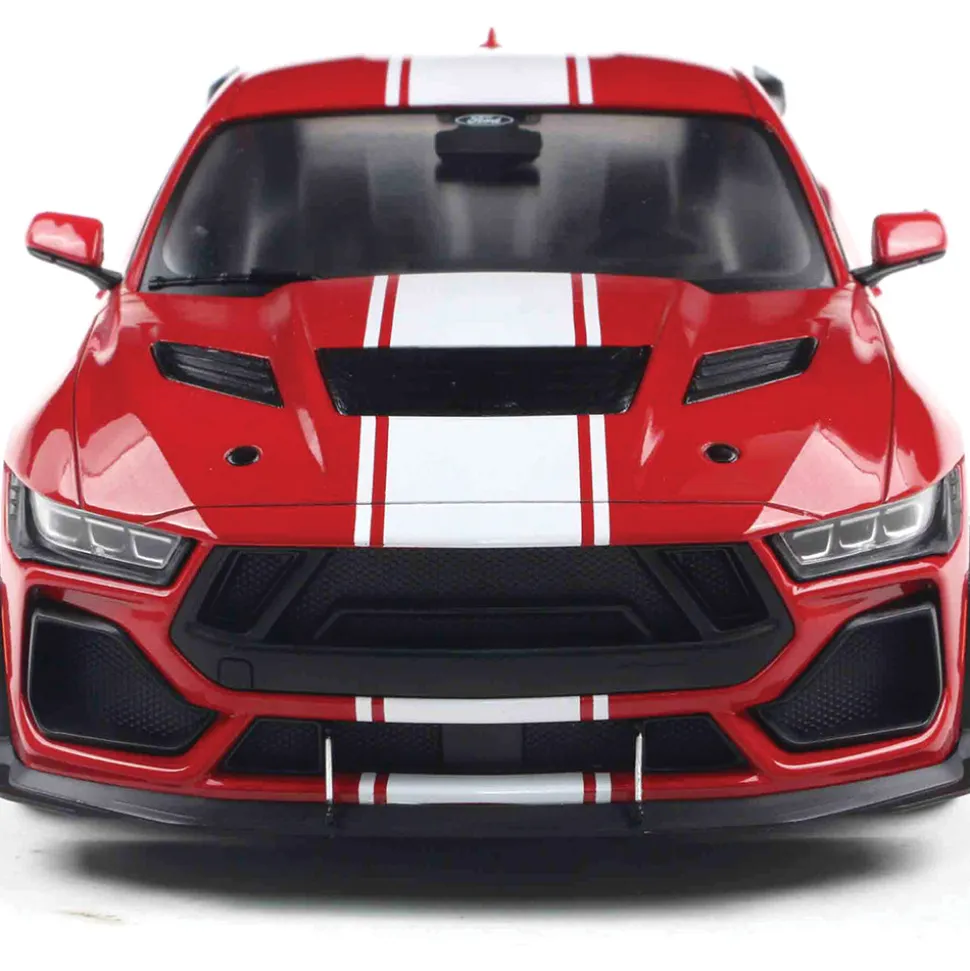 2025 Shelby Mustang Super Snake - Race Red 1:18 Scale Diecast Model Car by Solido