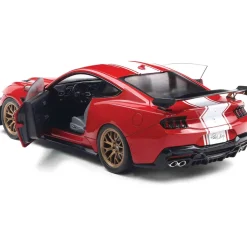 2025 Shelby Mustang Super Snake - Race Red 1:18 Scale Diecast Model Car by Solido