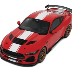 2025 Shelby Mustang Supersnake - Race Red 1:18 Scale Cast Resin Model by GT Spirit