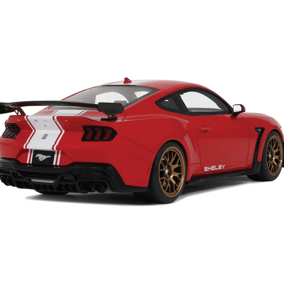 2025 Shelby Mustang Supersnake - Race Red 1:18 Scale Cast Resin Model by GT Spirit
