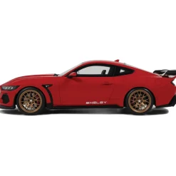 2025 Shelby Mustang Supersnake - Race Red 1:18 Scale Cast Resin Model by GT Spirit