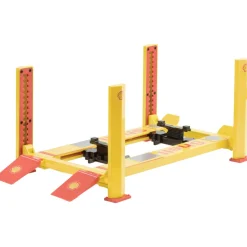 Shell Four-Post Auto Lift 1:18 Scale Diecast Model by Greenlight