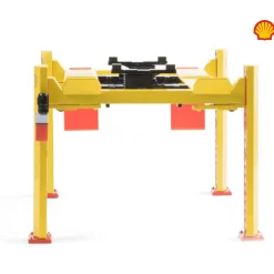 Shell Four-Post Auto Lift 1:18 Scale Diecast Model by Greenlight