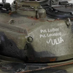 Sherman M4A3 (76), VVSS 1/32 Die Cast Model, Black Panthers, 761st Tank Battalion 1:32 scale Metal by Forces of Valor