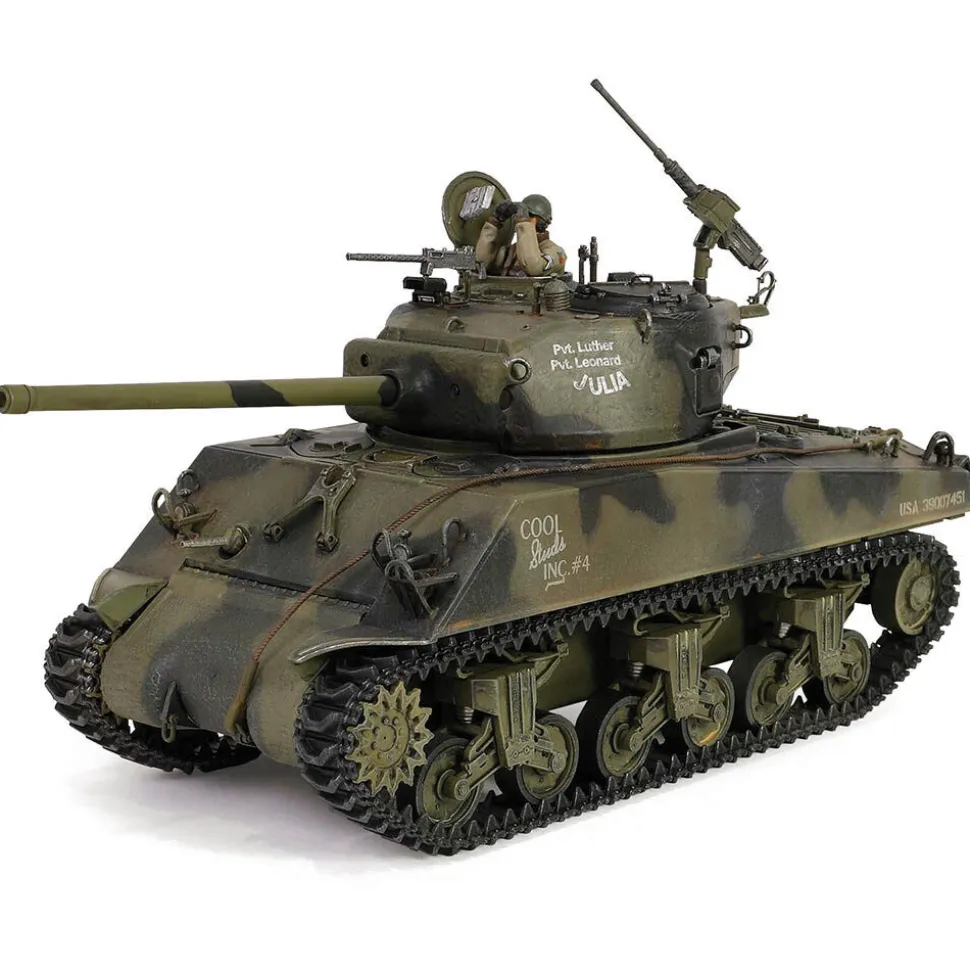 Sherman M4A3 (76), VVSS 1/32 Die Cast Model, Black Panthers, 761st Tank Battalion 1:32 scale Metal by Forces of Valor