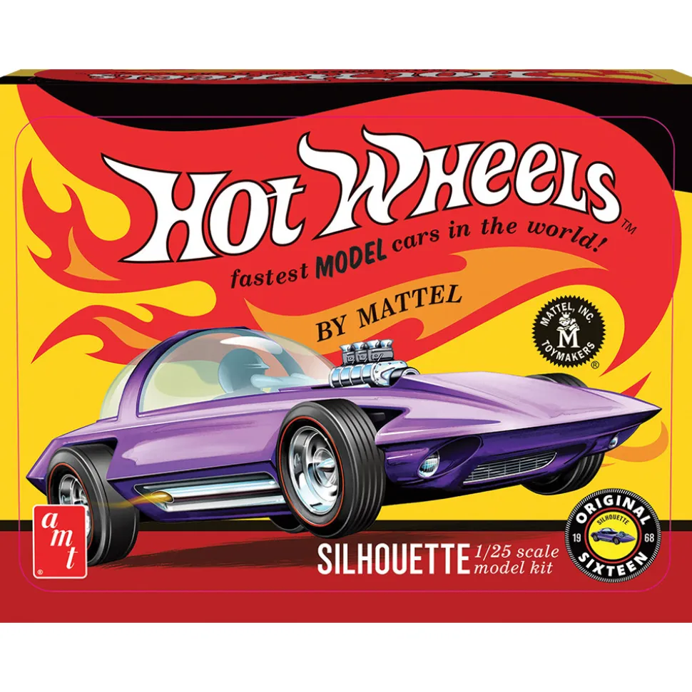 Silhouette Collector Tin Hot Wheels 1:25 Scale Plastic Model Kit by AMT