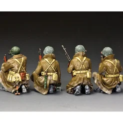 Sitting, Smoking & Waiting 1/30 Figure Set 1:30 Scale Metal by King and Country