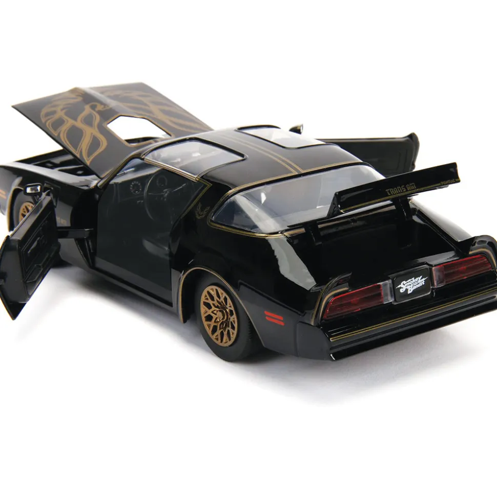 Smokey & the Bandit 1977 Trans Am & Commemorative Metal Plaque 1:24 Scale Diecast Model Car by Jada Toys