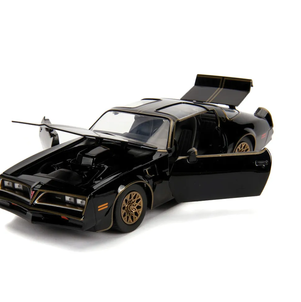 Smokey & the Bandit 1977 Trans Am & Commemorative Metal Plaque 1:24 Scale Diecast Model Car by Jada Toys