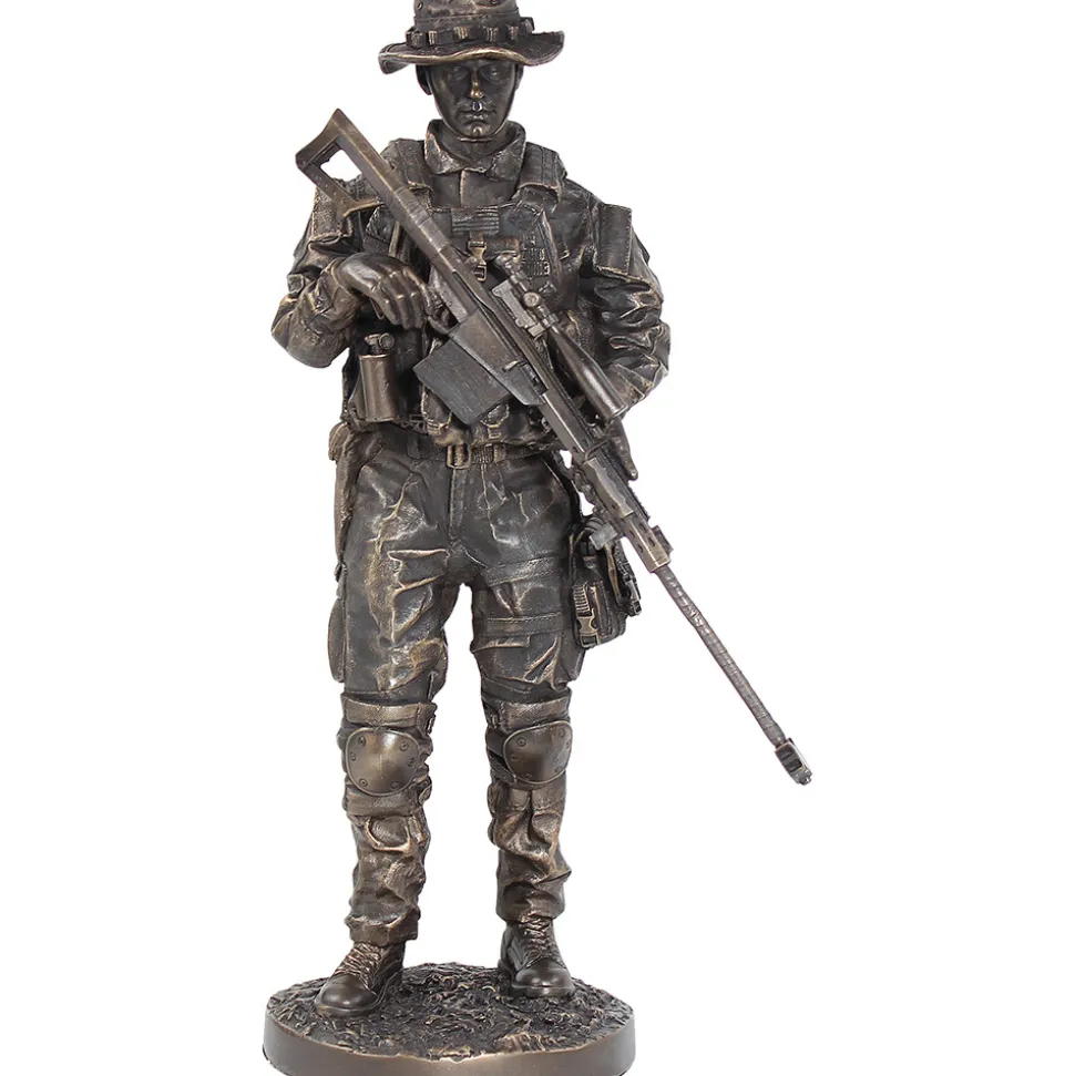 Sniper Figurine Pacific Trading (Y8088) Polyresin by PACIFIC TRADING