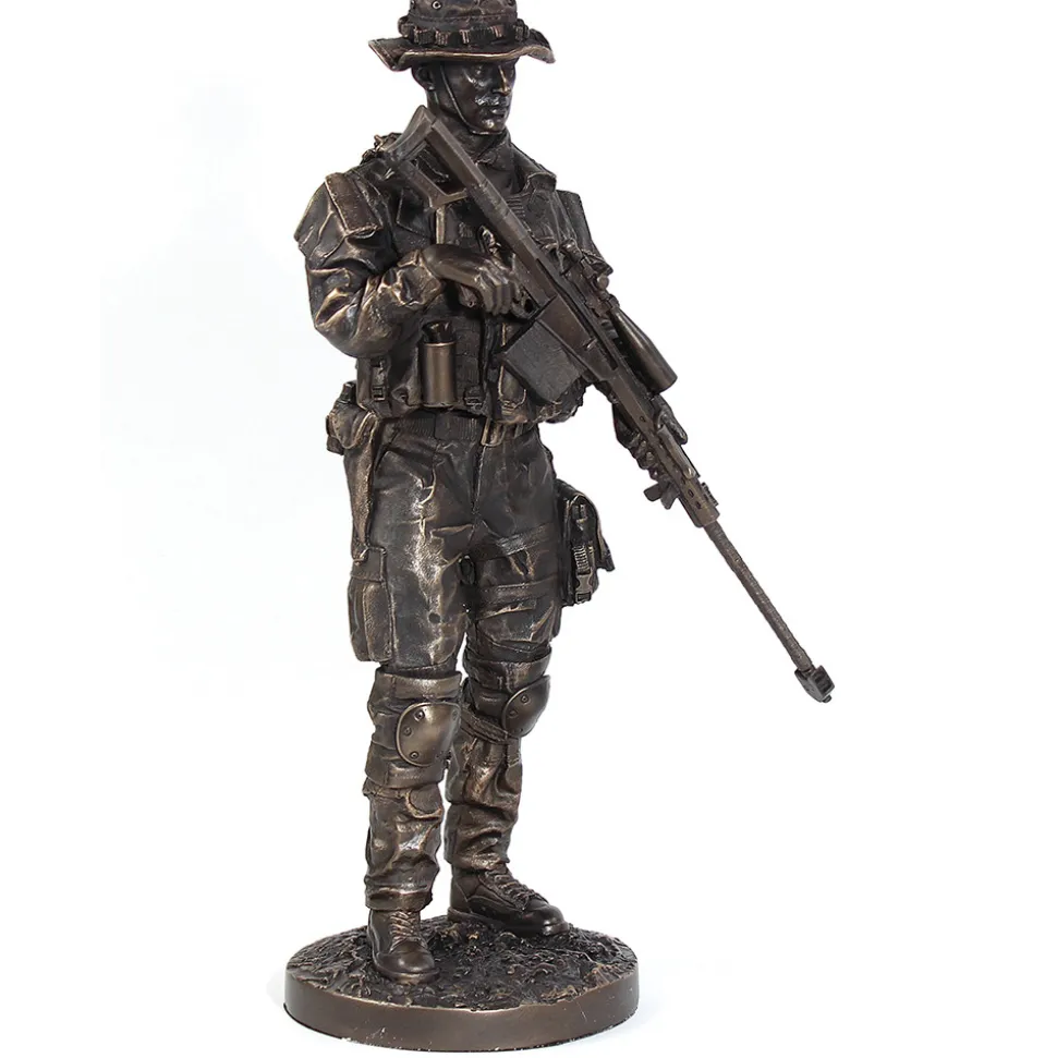 Sniper Figurine Pacific Trading (Y8088) Polyresin by PACIFIC TRADING