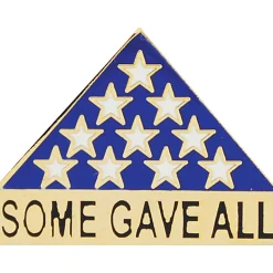 Some Gave All Lapel Pin Eagle Emblems (P13112) by Eagle Emblems