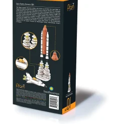 Space Shuttle Discovery Building Block Model - 353 Pieces Building Brick Set by Atom Brick Company