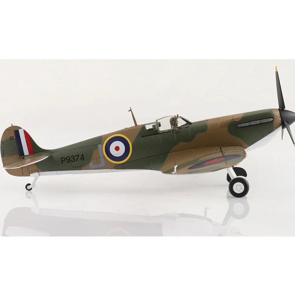 Spitfire MK.1a 1/48 Die Cast Model Dunkirk, J/P9374, RAF 1:48 scale Metal by Hobby Master