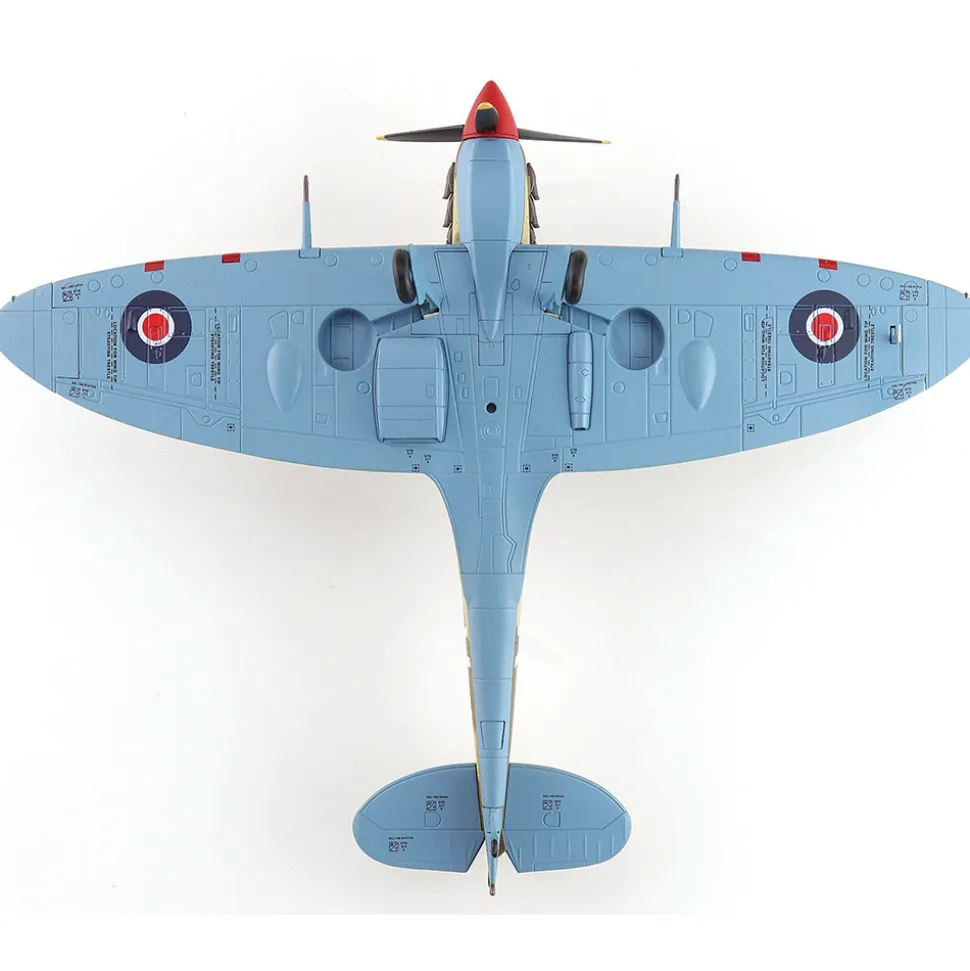 Spitfire Mk V 1/48 Die Cast Model - HA7860 ER220, No. 92 East India Squadron, early 1943 1:48 scale Metal by Hobby Master