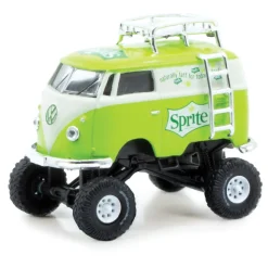 Sprite 1960 VW Delivery Van, 1960 Volkswagen Type 2 Pickup with 1960 VW 4X4 Delivery Van 1:64 Scale Diecast Model Truck by M2 Machines