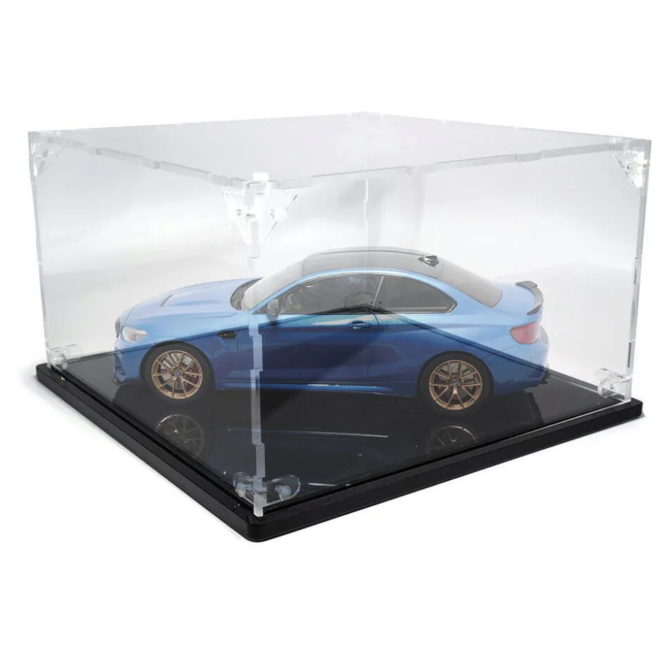 Square Knock Down Acrylic Display Case Acrylic Display Case by Collector's Showcase