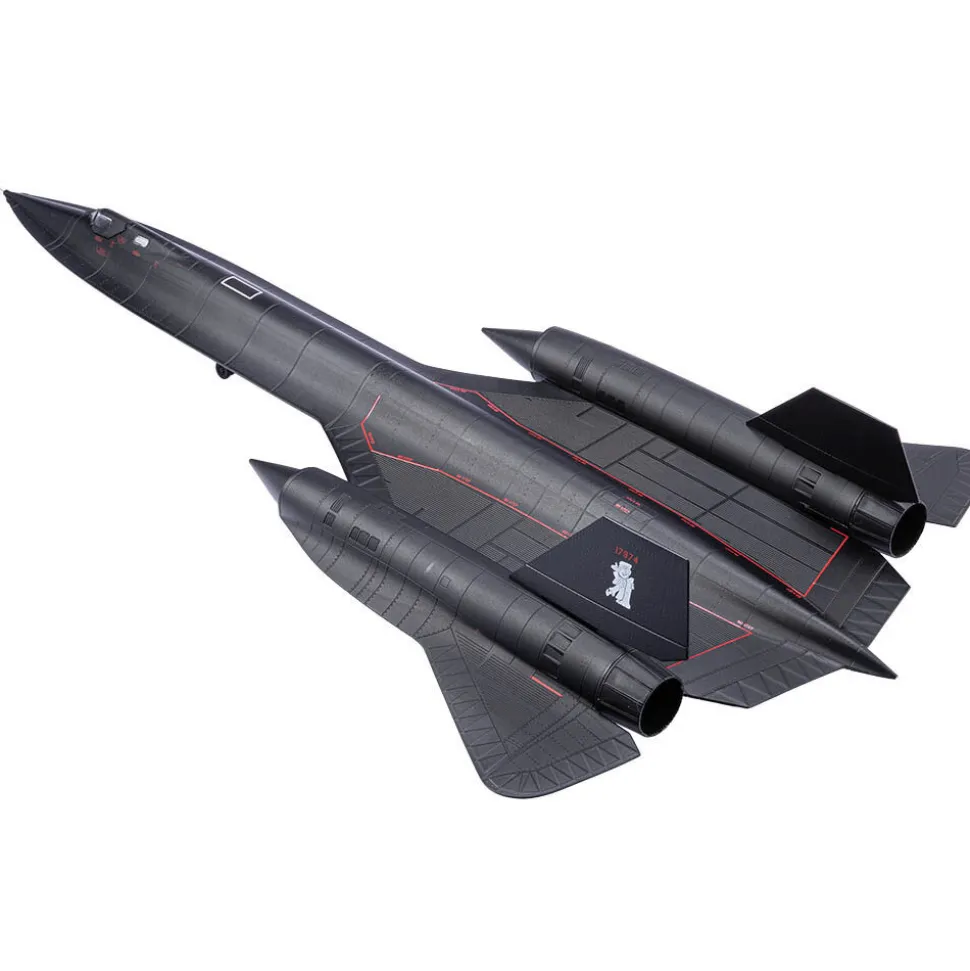 SR-71 BLACKBIRD 1/72 DIE CAST MODEL - AF1-0088E U.S. AIR FORCE 1:72 Scale by Air Force 1