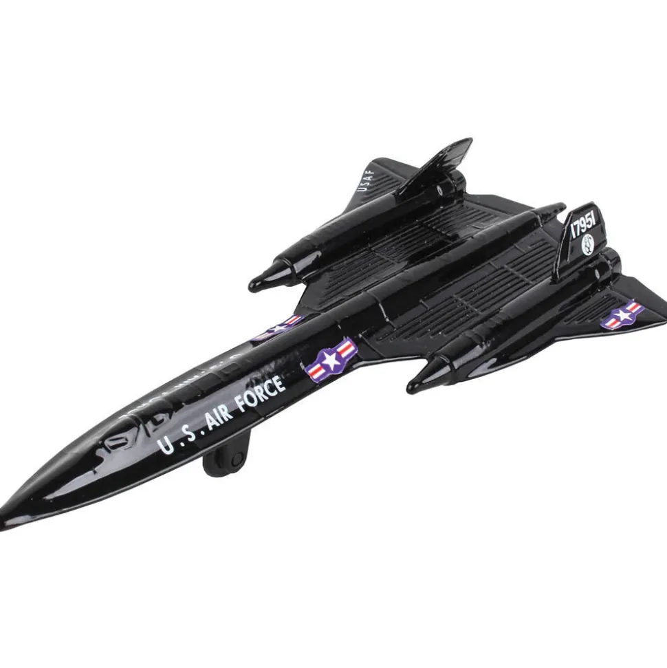 SR-71 NO DRONE DIE CAST MODEL W/ RUNWAY Diecast Model Plane by Daron