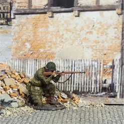 101st ABD, 506th PIR, E Co. SSG "Shifty" Powers 1/30 Figure William Britain (25315) 1:30 scale Metal by William Britain
