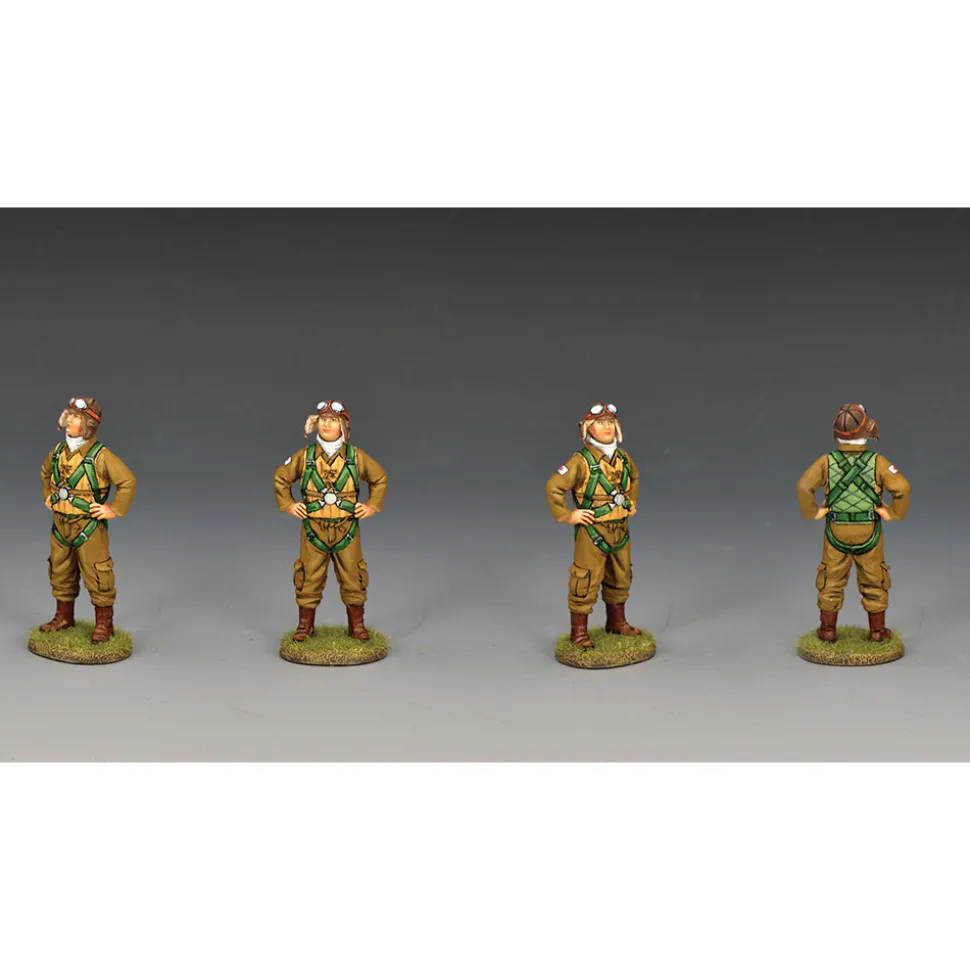 Standing Japanese Pilot 1/30 Figure K&C (JN-076) 1:30 scale Metal by King and Country