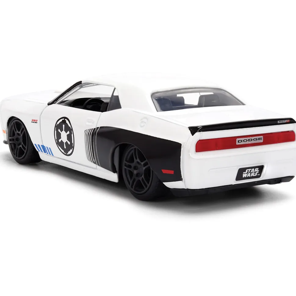 2012 Star Wars Dodge Challenger - Storm Trooper Theme 1:32 Scale Diecast Model Car by Jada Toys