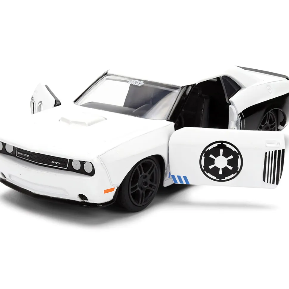 2012 Star Wars Dodge Challenger - Storm Trooper Theme 1:32 Scale Diecast Model Car by Jada Toys