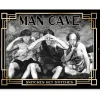 Stooges Man Cave Metal Sign Desperate Enterprises (7233) by Desperate Enterprises
