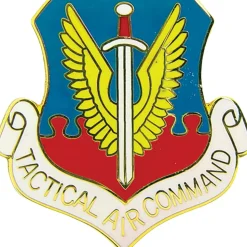 Strategic Air Command Shield Lapel Pin Eagle Emblems (P15757) Metal by Eagle Emblems
