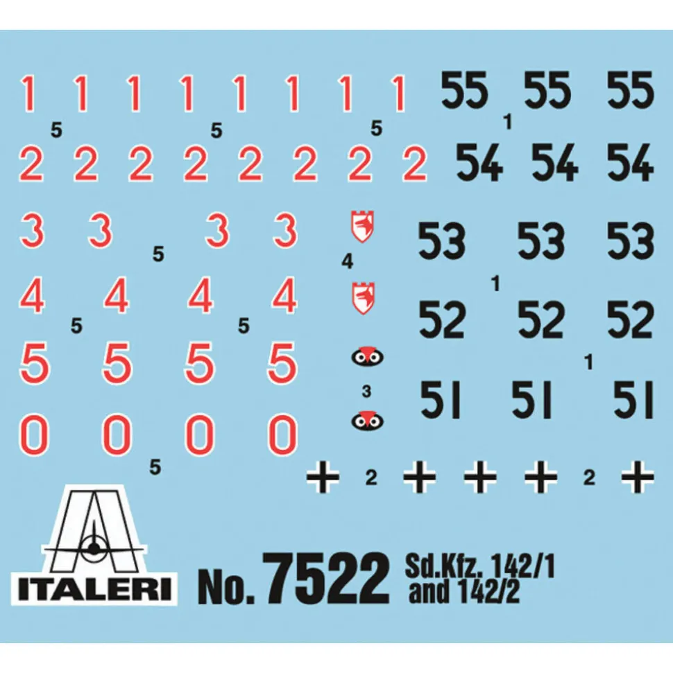 Stug III / Sturmhaubitze 105 1/72 Kit 1:72 Scale Plastic Model Kit by Italeri