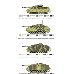 Sturmgeschutz IV 1/35 Kit Italeri (0223s) 1:35 Scale Plastic by Italeri