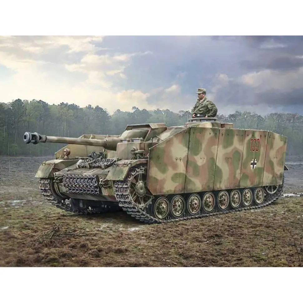 Sturmgeschutz IV 1/35 Kit Italeri (0223s) 1:35 Scale Plastic by Italeri