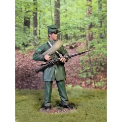 1st U.S. Berdan's Sharpshooter, Reaching for Cap 1/30 Figure WILLIAM BRITAIN (31478) 1:30 scale Metal by William Britain