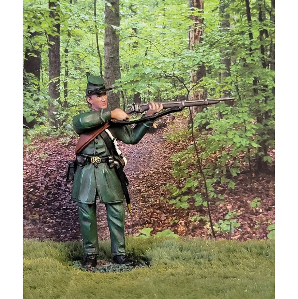 1st U.S. Berdan's Sharpshooter, Standing Firing 1/30 Figure WILLIAM BRITAIN (31477) 1:30 scale Metal by William Britain