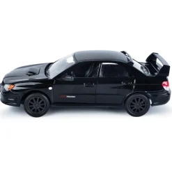 Subaru Impreza WRX STI - Black 1:24 Scale Diecast Model Car by Motormax
