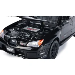 Subaru Impreza WRX STI - Black 1:24 Scale Diecast Model Car by Motormax