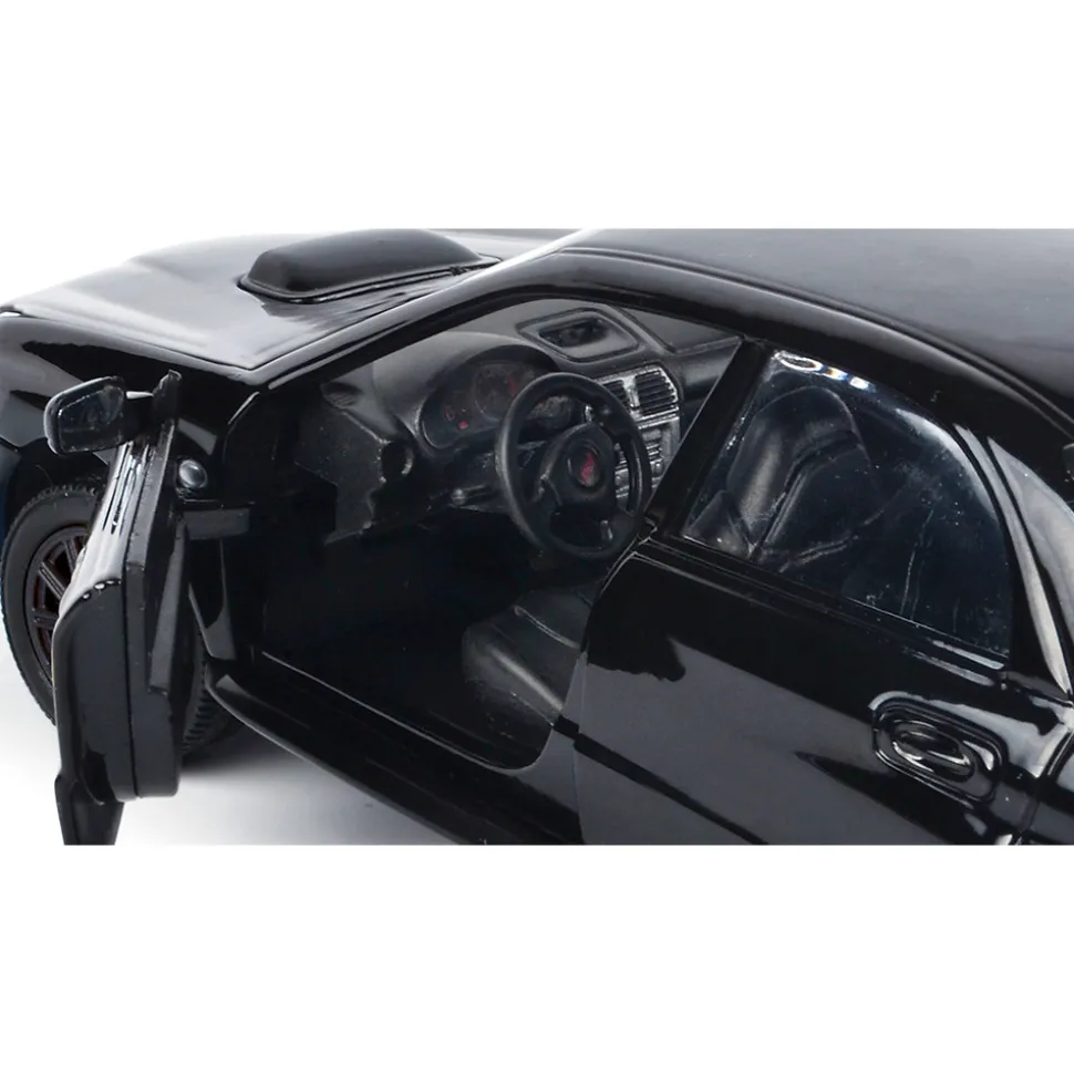 Subaru Impreza WRX STI - Black 1:24 Scale Diecast Model Car by Motormax