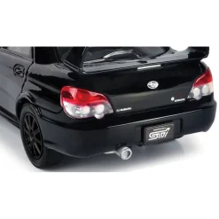 Subaru Impreza WRX STI - Black 1:24 Scale Diecast Model Car by Motormax