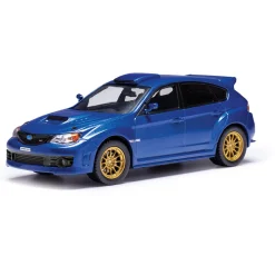 2009 Subaru Impreza WRX STI - Blue 1:43 Scale Diecast Model Car by IXO Models