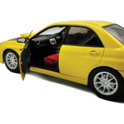 2003 Subaru Impreza WRX STI - Yellow 1:18 Scale Diecast Model Car by Solido