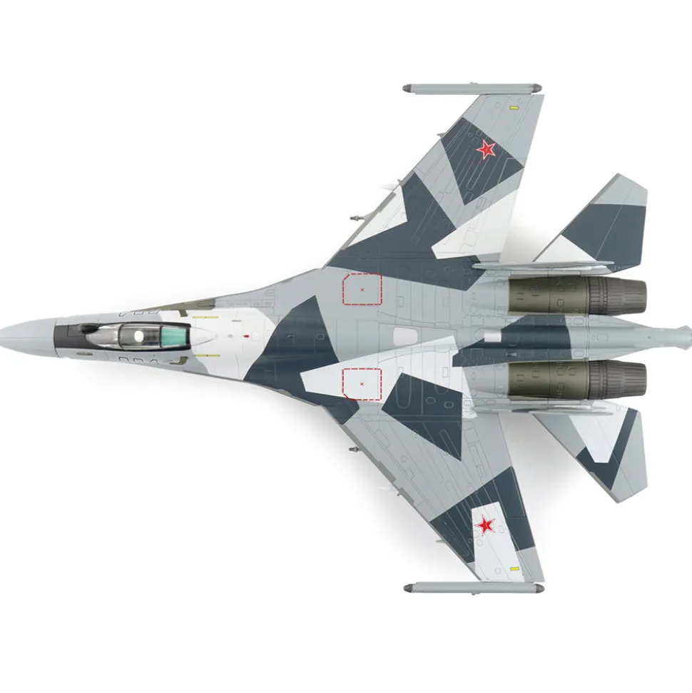 Su-35 Flanke r1/72 Die Cast Model 1:72 scale Metal by Hobby Master