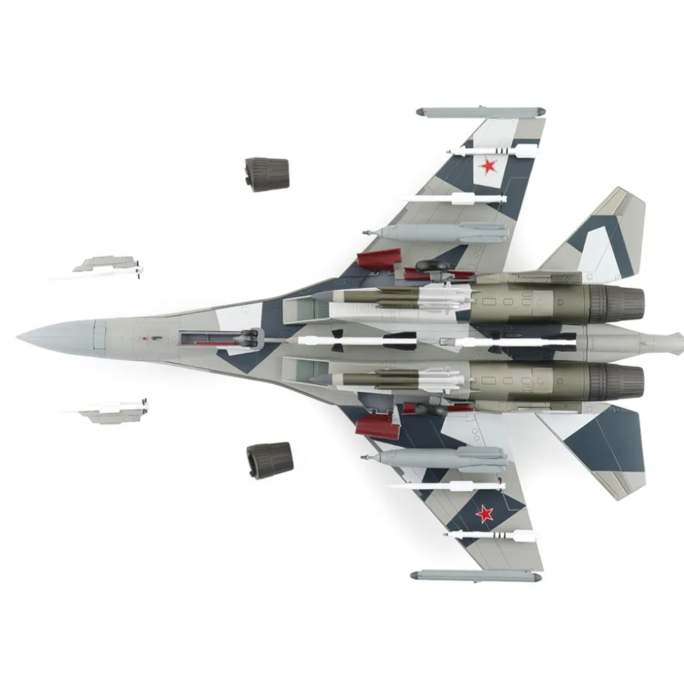 Su-35 Flanke r1/72 Die Cast Model 1:72 scale Metal by Hobby Master