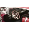 1955 Supercharged Chevy Bel Air - Burgundy 1:18 Scale Diecast Model by Motormax