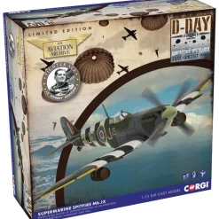 Supermarine Spitfire Mk.IX 1/72 Die Cast Model - AA29101 Cdr. J.E. Johnson 1:72 Scale Die Cast Metal by Corgi